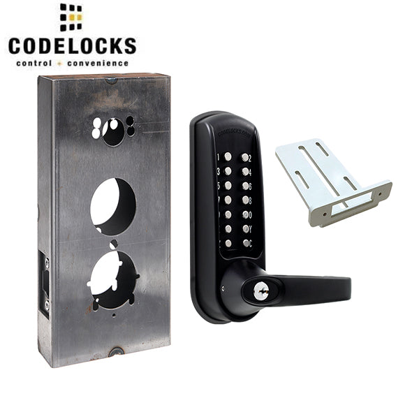 Code Locks - CL610 Gate Box Kit - Mechanical Lock - Heavy Duty - Tubular Latchbolt Gate Box Kit - Optional Finish - Grade 2 - UHS Hardware