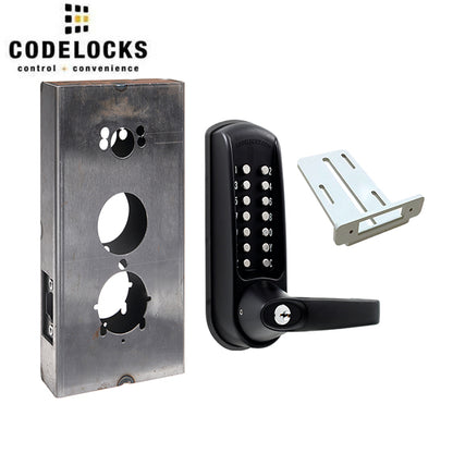 Code Locks - CL615 Gate Box Kit - Mechanical Lock - Heavy Duty - Tubular Latchbolt Gate Box Kit - Passage Function - Optional Finish - Grade 2 - UHS Hardware