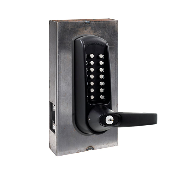 Code Locks - CL610 Gate Box Kit - Mechanical Lock - Heavy Duty - Tubular Latchbolt Gate Box Kit - Optional Finish - Grade 2 - UHS Hardware