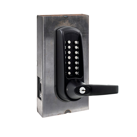 Code Locks - CL615 Gate Box Kit - Mechanical Lock - Heavy Duty - Tubular Latchbolt Gate Box Kit - Passage Function - Optional Finish - Grade 2 - UHS Hardware