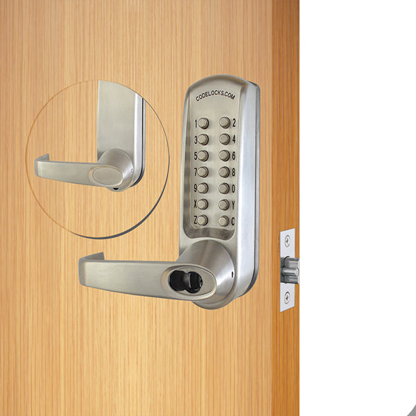 Code Locks - CL615 - Mechanical Lock - Heavy Duty - 2 3/4" Backset - Tubular Latchbolt - Passage Function - Optional Marine Grade - Grade 2 - UHS Hardware