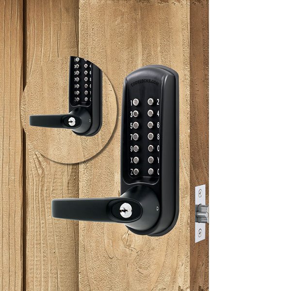 Code Locks - CL615 - Mechanical Lock - Heavy Duty - 2 3/4" Backset - Tubular Latchbolt - Code In / Out - Passage Function - Optional Marine Grade - Grade 2 - UHS Hardware