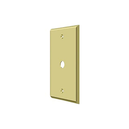 Deltana - Switch Plate - Cable Cover Plate - Optional Finish