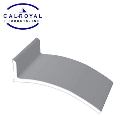 Cal-Royal - Overhead Rain Drip - Weatherstrip - Heavy Duty - Optional Lengths - Aluminum - Fire Rated - UHS Hardware