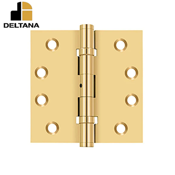 Deltana - 4" x 4" Square Hinges - Ball Bearing - 0.129 Thickness - Optional Finish