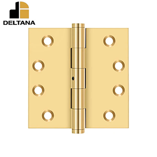 Deltana - 4" x 4" Square Hinges - 0.129 Thickness - Optional Finish