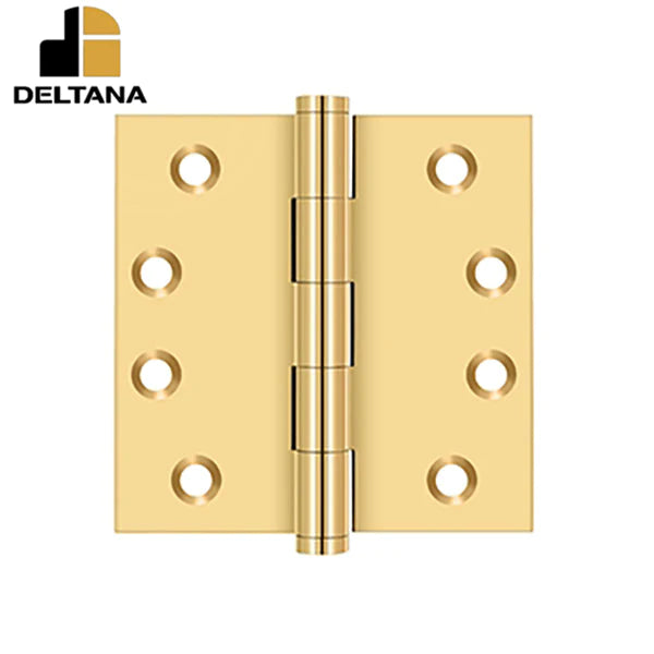 Deltana - 4" x 4" Square Hinges - 0.129 Thickness - Optional Finish