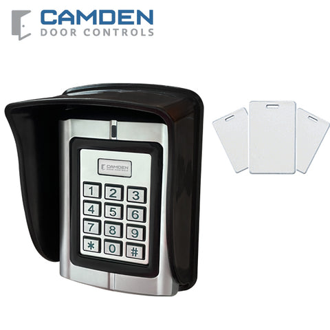Camden CV-550SPK-V2 - Standalone PROX Reader & Keypad - Version 2 - 20,000 Users -Vandal & Weather Resistant IP68  - 12-28V DC/AC - UHS Hardware