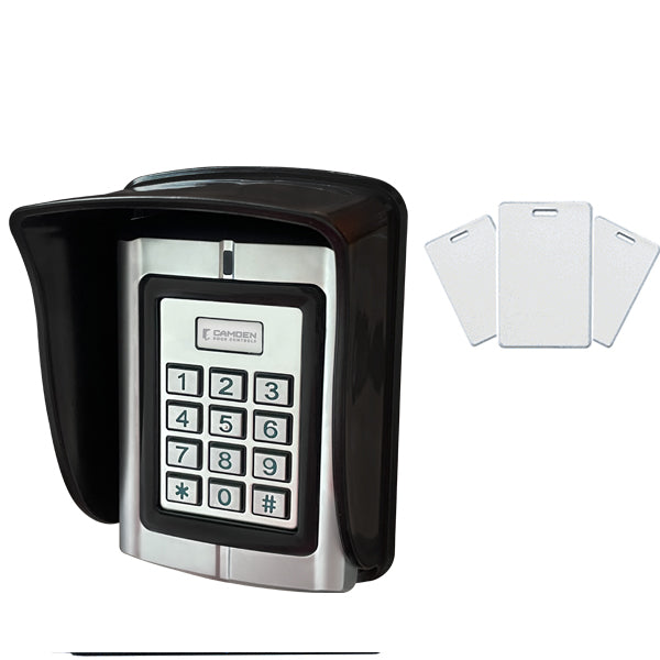 Camden CV-550SPK-V2 - Standalone PROX Reader & Keypad - Version 2 - 20,000 Users -Vandal & Weather Resistant IP68  - 12-28V DC/AC - UHS Hardware