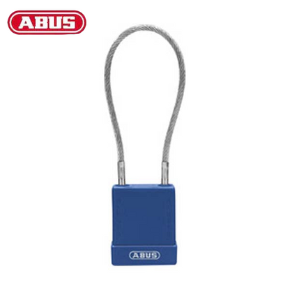 Abus - 764146 - Plastic-Covered Aluminum Core Padlock 76/40Cab 8" - Optional Keying - Optional Finish - UHS Hardware