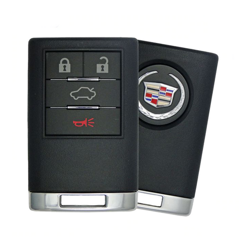2008-2015 Cadillac CTS DTS STS / 4-Button Smart Key / PN: 25946298 / M3N5WY7777A / (OEM) - UHS Hardware