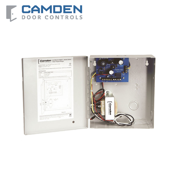 Camden  CX-PS10UL - Commercial - Power Supply W/ Cabinet - 12/24V Selectable - 1 Amp Output - UHS Hardware