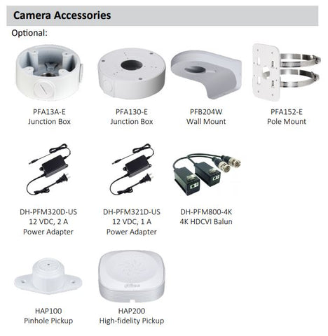 Dahua / HDCVI DVR Kit / 16 Channels /  8 x 5MP, and 4 x 4K Mini Eyeball / 4K / DH-C7168E124 - UHS Hardware