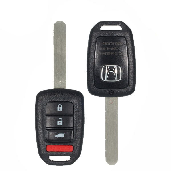 2017-2021 Honda CR-V - Civic / 4-Button Remote Head Key / PN: 35118-TLA-A00 / MLBHLIK6-1TA (433 Mhz) (OEM) - UHS Hardware