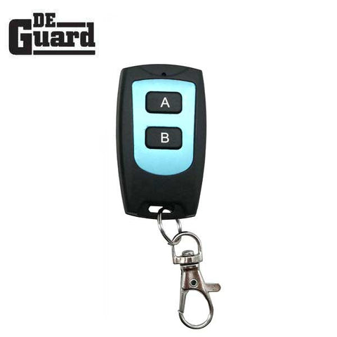2 Button Remote Control Key FOB - Two-Channel Transmitter for Access Control Kit  DAC-2CTR - UHS Hardware