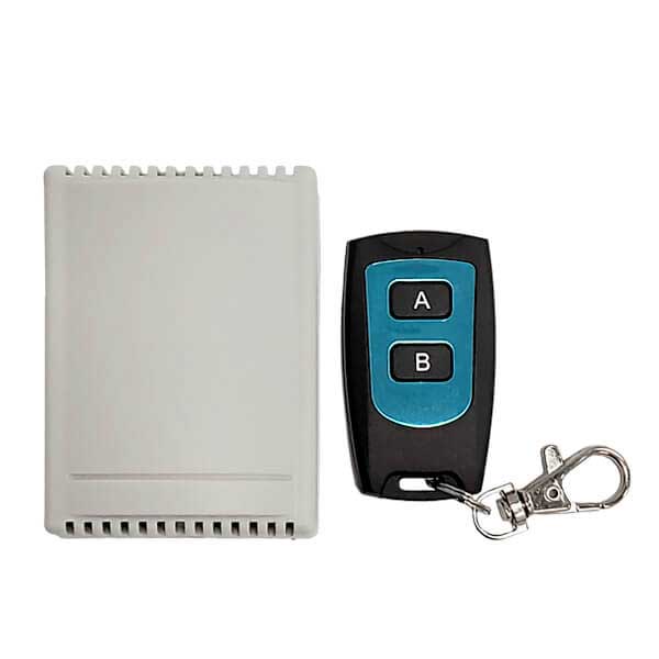Wireless Remote Control Switch Kit Door 2-Channel Receiver