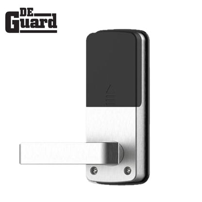 Touchscreen Bluetooth Lever Lock (Satin Silver) w/Phone App - UHS Hardware