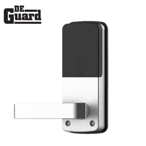 Touchscreen Bluetooth Lever Lock (Satin Silver) w/Phone App - UHS Hardware