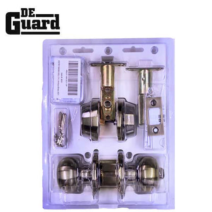 Premium Combo Lockset - Antique Bronze - Entrance - Retail Packaging - SC1 - Grade 3 - UHS Hardware