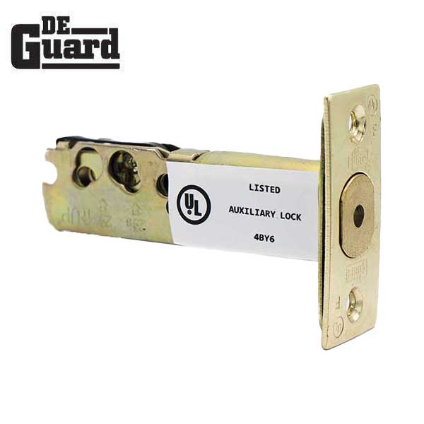 Premium Combo Lockset - Polished Brass - Entrance - Grade 3 - KW1 - UHS Hardware
