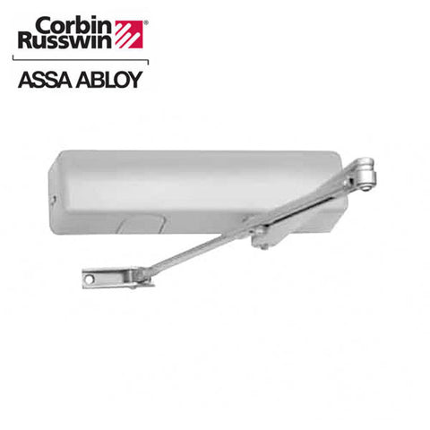 Corbin Russwin - DC3220 - Full Cover Surface Door Closer - Heavy-Duty Parallel - Adjustable Size 1-6 - Top Jamb Mount - Non-Handed - Aluminum - Grade 1 - UHS Hardware