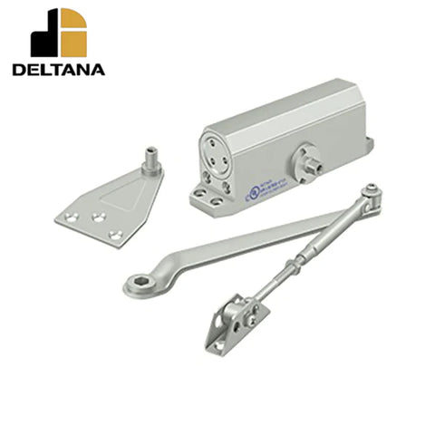 Deltana - DC50 Door Closer - Universal Handing - UL Listed - Optional Finish