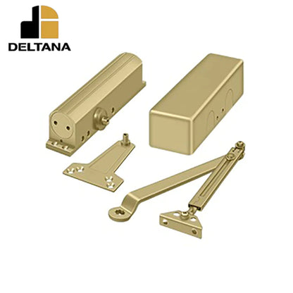 Deltana - DC90 Door Closer - Universal Handing - UL & CUL Liated - Optional Finish