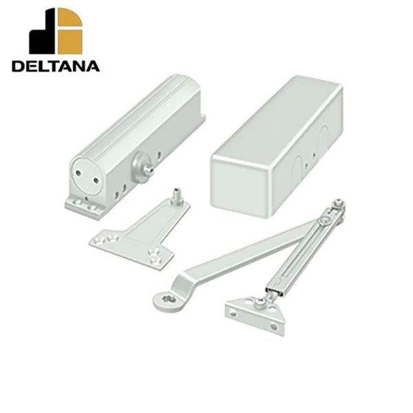 Deltana - DC90 Door Closer - Universal Handing - UL & CUL Liated - Optional Finish