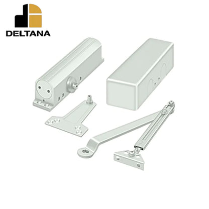 Deltana - DC90 Door Closer - Universal Handing - UL & CUL Liated - Optional Finish