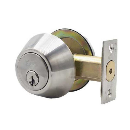 Premium Single Cylinder Deadbolt - Stainless Steel - Grade 3 - ( SC1 / KW1 ) - UHS Hardware