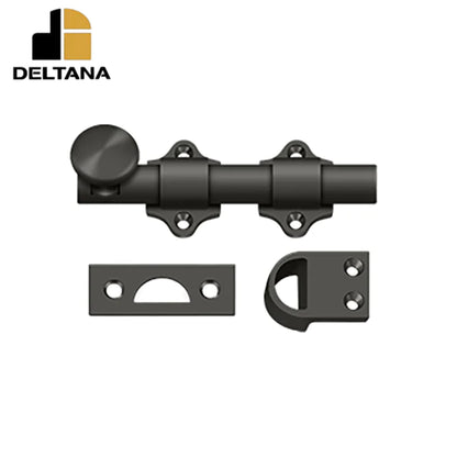 Deltana - 4" Dutch Door Bolt - Heavy Duty - Optional Finish