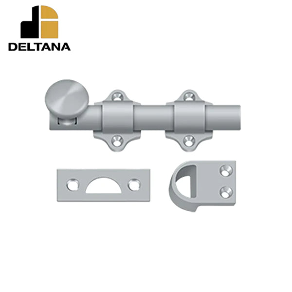 Deltana - 4" Dutch Door Bolt - Heavy Duty - Optional Finish