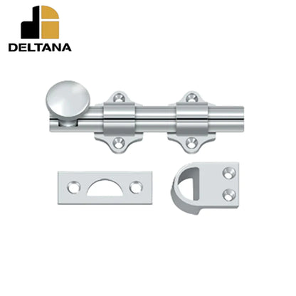 Deltana - 4" Dutch Door Bolt - Heavy Duty - Optional Finish