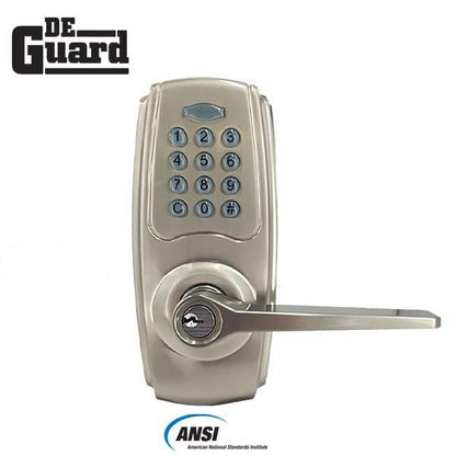 Premium Commercial Electronic Keypad Lever – SN – Satin Nickle – 26D – Grade 2 - UHS Hardware