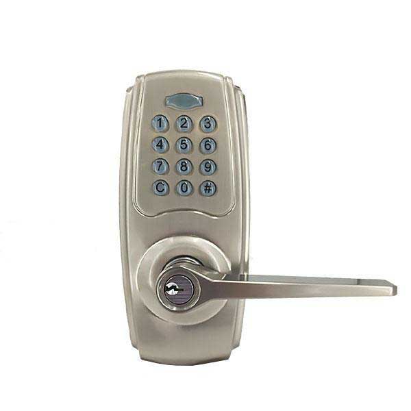 Premium Commercial Electronic Keypad Lever Set - SN - Satin Nickle - 26D - Grade 2 - UHS Hardware