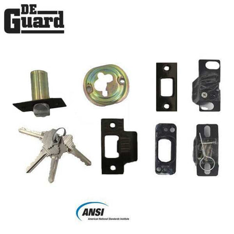 Premium Commercial Combo Lock Set w/ Knob & Deadbolt – 10B - Oil Rubbed Bronze – SC4 Keyway – Grade 2 - UHS Hardware