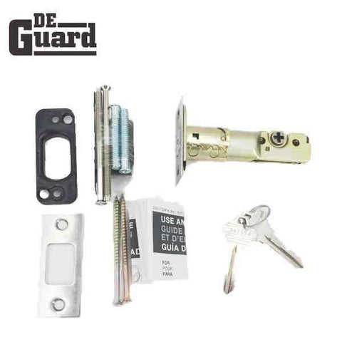 Premium Commercial Single Cylinder Deadbolt - US3  - Polished Brass - SC4 - Grade 2 - UHS Hardware