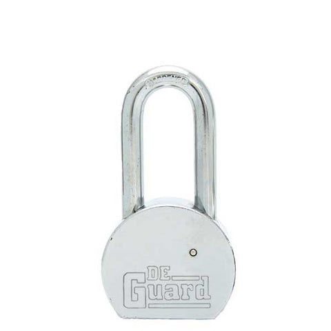 Premium - Solid Iron Body with Nickel Plated Brass - SC1 Keyway - Long Shackle 2 1/8" - Keyed Alike #1 - UHS Hardware