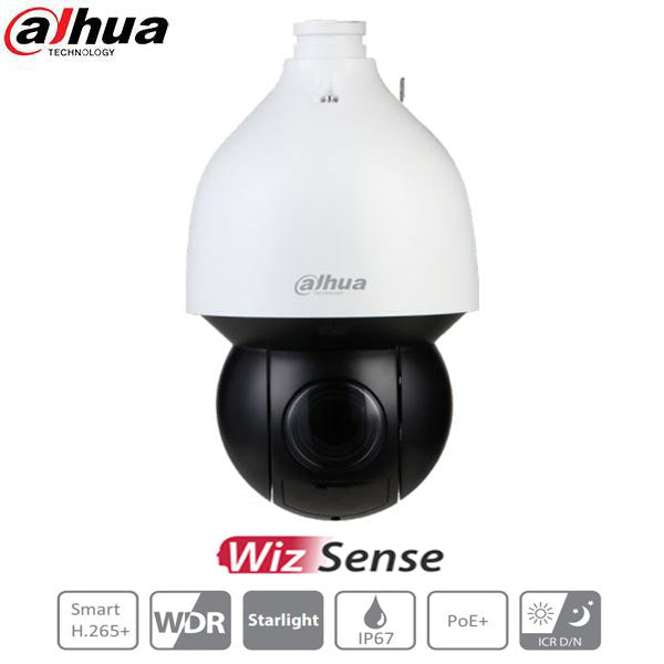 Dahua / IP / 4MP / PTZ Camera / Analytics+ / 45x Zoom / 3.95-177.7mm Lens / WDR / IP67 / IK10/ 150m IR / DH-5A445XANR - UHS Hardware