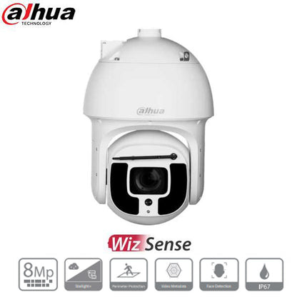 Dahua / IP / 8MP / PTZ Network Camera / Analytics+ / Motorized Varifocal / 40x Optical Zoom / 5.6-233mm Lens / 4K / WDR / IP67 / 500m IR / DH-8A840PANF