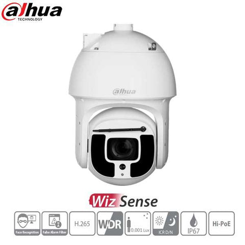 Dahua / IP / 8MP / PTZ Network Camera / Analytics+ / Motorized Varifocal / 40x Optical Zoom / 5.6-233mm Lens / 4K / WDR / IP67 / 500m IR / DH-8A840WANF - UHS Hardware