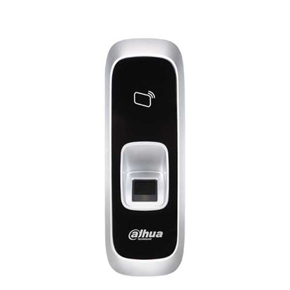 Dahua / Access Control Fingerprint & Card Reader / 13.56MHz MIFARE / 3000 Prints / 9-15 VDC / Black / ASR1102A-V2 - UHS Hardware