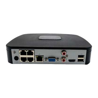 Dahua / 4 Channel / 8MP / 4K NVR / 1 SATA / 4TB HDD / DH-N41C1P4 - UHS Hardware