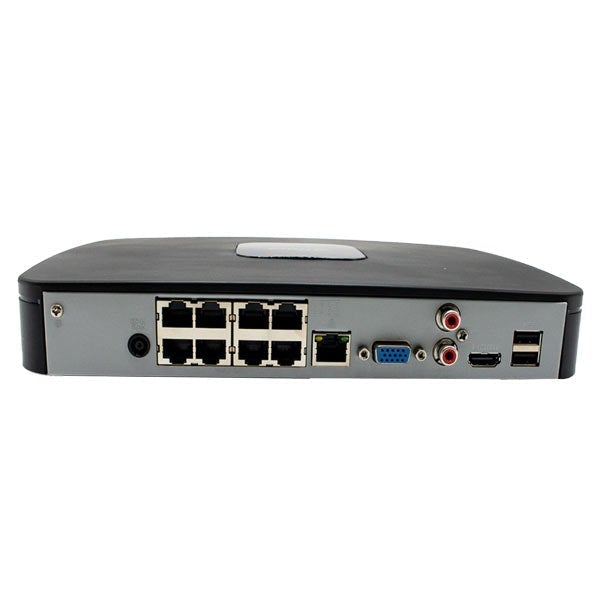Dahua / 8 Channel / 8MP / 4K NVR / 1 SATA / No HDD / DH-N41C2P - UHS Hardware