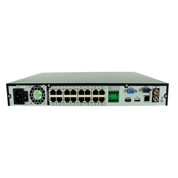 Dahua / 16 Channel / 8MP / NVR / 2 SATA / 4TB HDD / DH-N42C3P4 - UHS Hardware