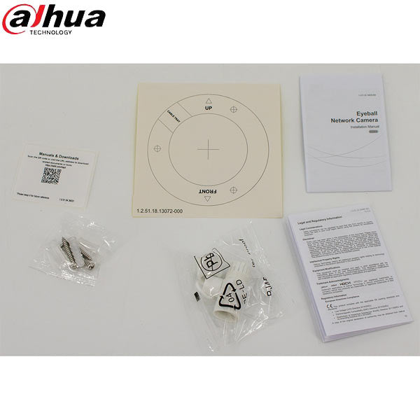 Dahua / IP / 4MP / Eyeball Camera / Fixed / 2.8mm Lens / Outdoor / True WDR / IP67 / Night Color 2.0 / ePoE / 5 Year Warranty / DH-N43BJ62 - UHS Hardware