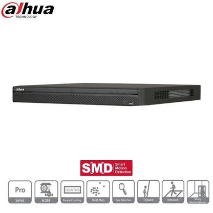 Dahua / 16 Channel / 12MP / ePOE NVR / 4 SATA / 8TB HDD / DH-N54B3P8 - UHS Hardware