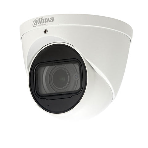 Dahua / IP / 8MP / Eyeball Camera / Motorized Varifocal / 2.7-12mm Lens / Outdoor / WDR / IP67 / IK10 / 50m Smart IR / ePoE / Built-in Microphone / 5 Year Warranty / DH-N85CM5Z - UHS Hardware