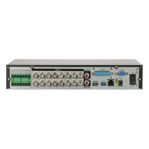 Dahua / HDCVI DVR / 16 Channels / Analytics+ / Mini 1U / Penta-brid / 6MP / 1080p / 4TB HDD / X51C3E4 - UHS Hardware