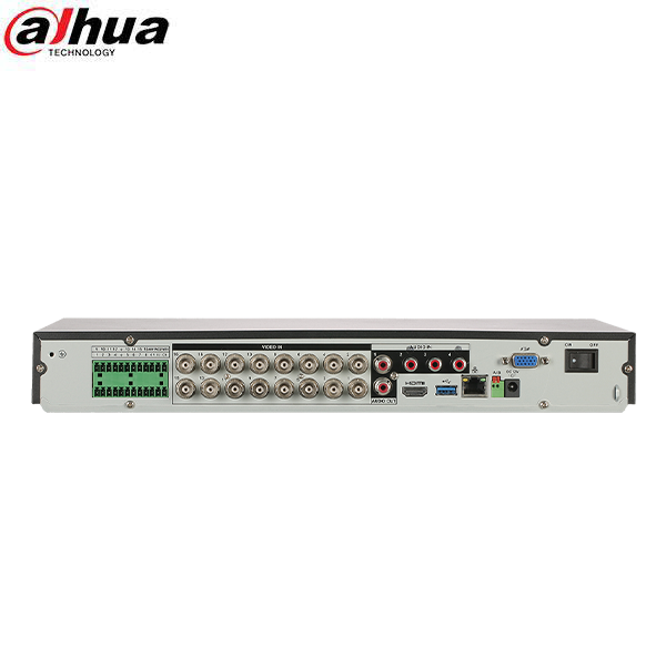 Dahua / HDCVI DVR / 16Channels / Analytics+/ 1U / Penta-brid / 6MP / 1080p / 8TB HDD / X52B3A8 - UHS Hardware